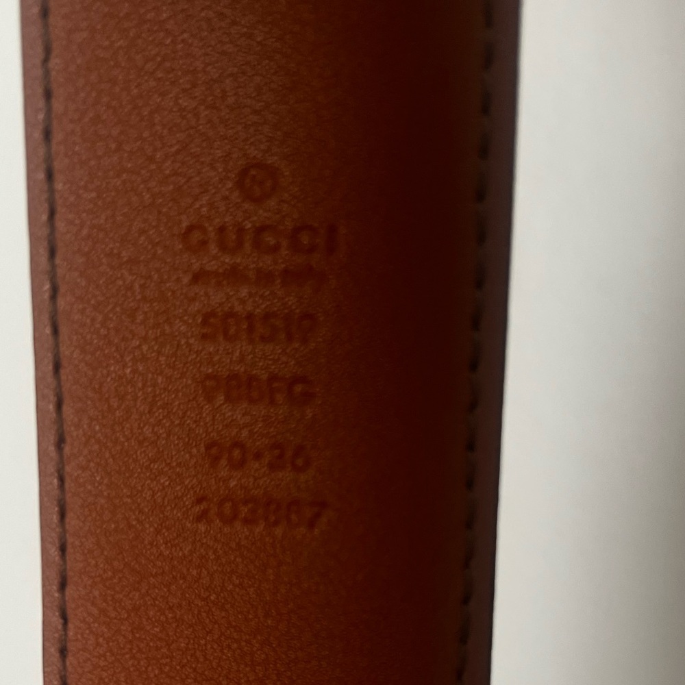 NIB Gucci Canvas and Leather Striped Belt Bag - Picture 10 of 10